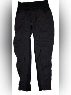 Lululemon Street to Studio Pant II Womens 2 Black Swift Ruched Jogger Pants